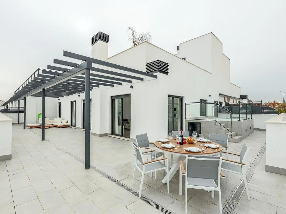 Tejares Sevilla Luxury Penthouse En Triana - Gran Terraza, Piscina & Parking Privados Seville